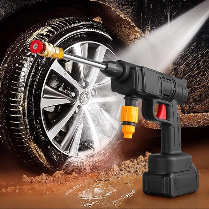 Automatic Cordless Car Wash Spray Gun 48V / Portable Car Washer price in Pakistan