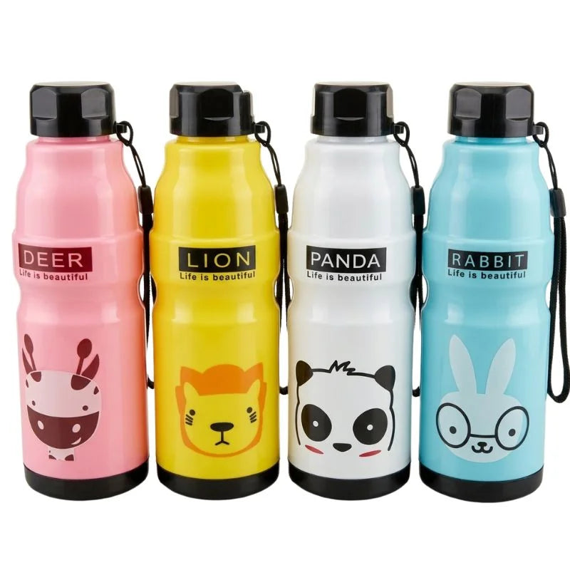 Kids Water Bottle for School | 650ml BPA Free Cute Bottle in Pakistan